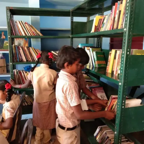 Book Donation332019 Donated Books to set up Libarary Govt Sch Madurai 3