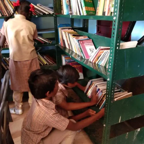 Book Donation342019 Donated Books to set up Libarary Govt Sch Madurai 4